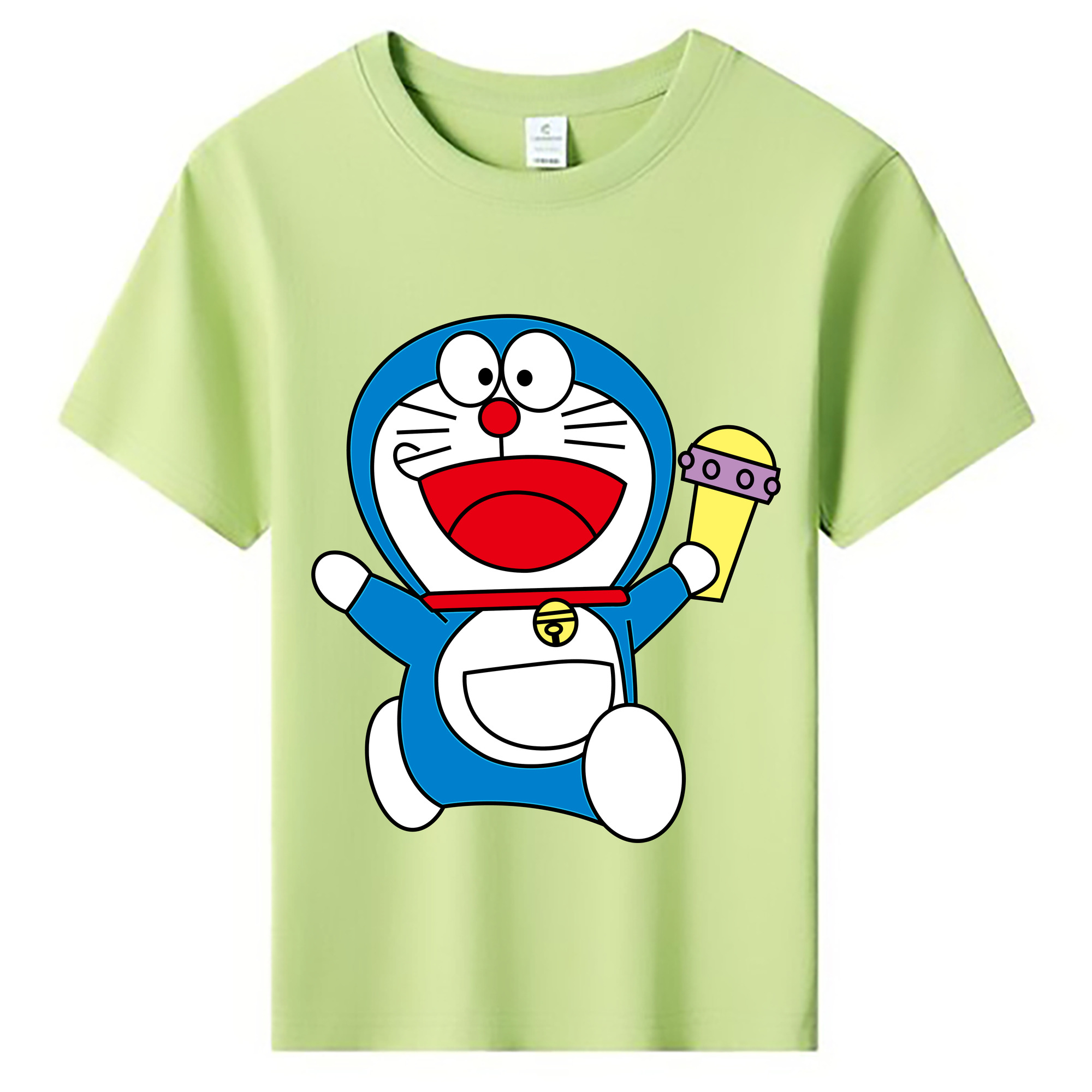 （画像用） ドラえもん Doraemon 綿100％キッズTシャツ（フロントプリント）